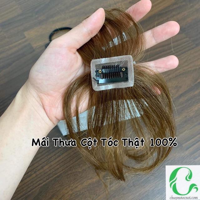 Mái thưa cột che hói tóc thật