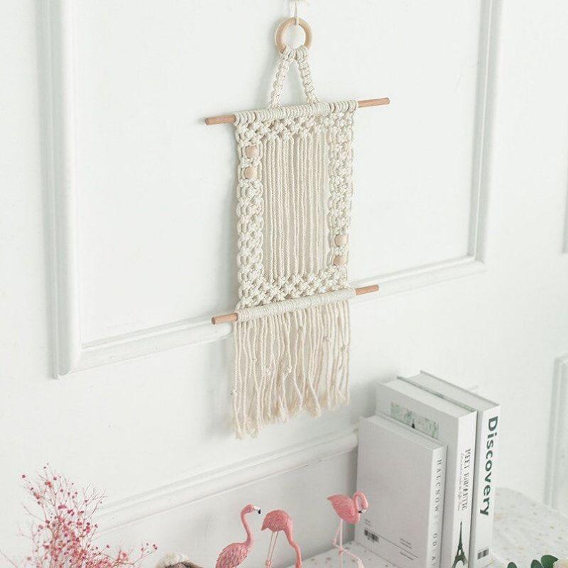 KHUNG ẢNH TREO TƯỜNG MACRAME