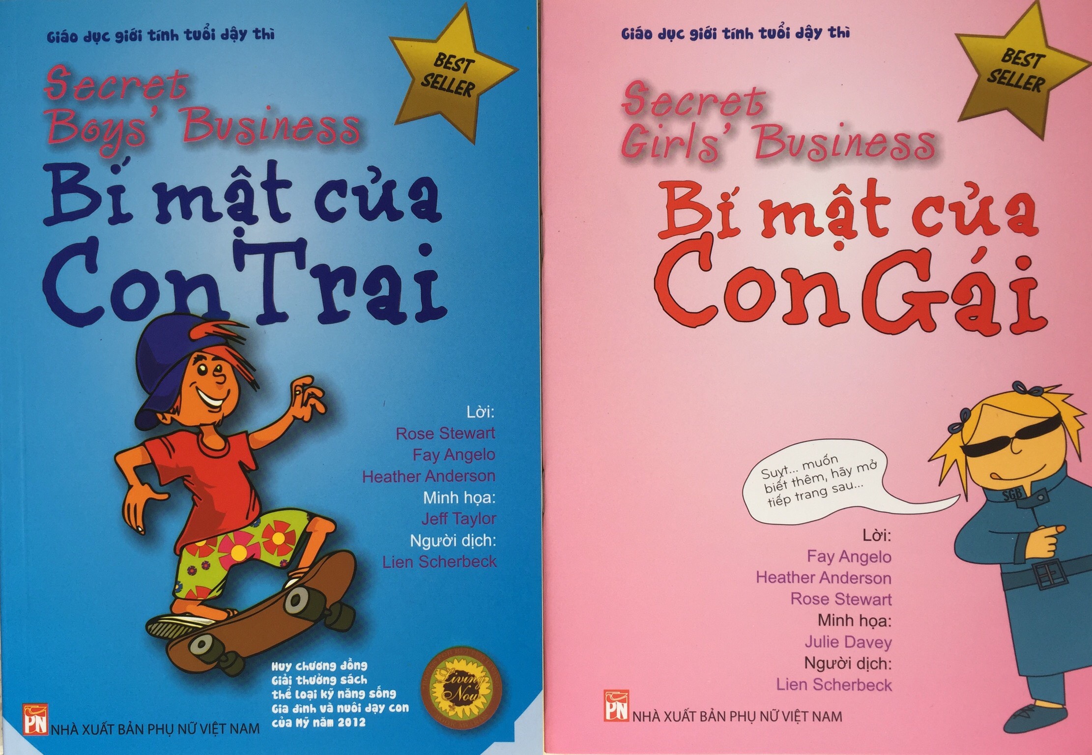 (Combo 2 cuốn) Bí mật của Con Trai + Bí mật của Con Gái