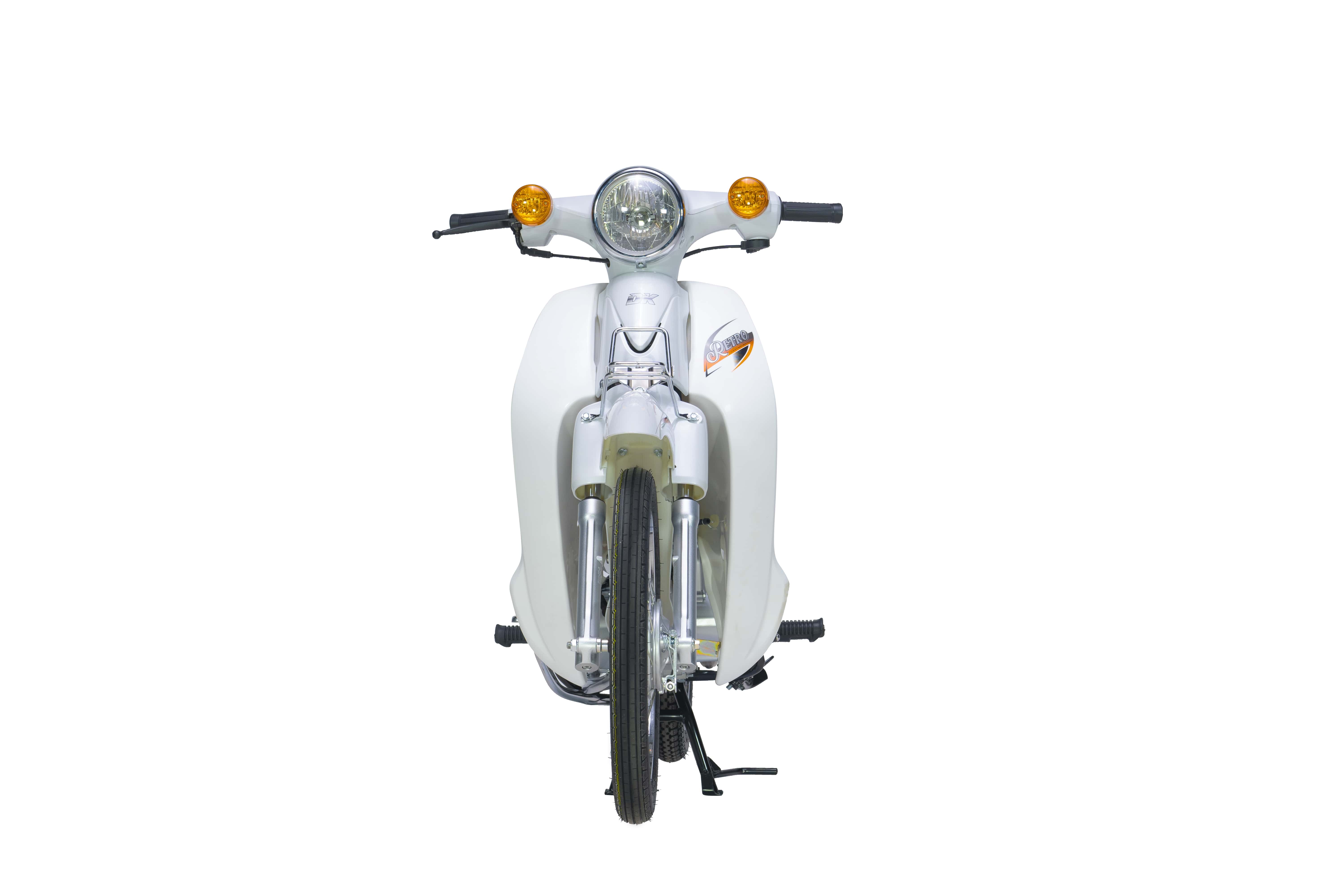 Xe Máy 50cc DK Retro - Màu Trắng