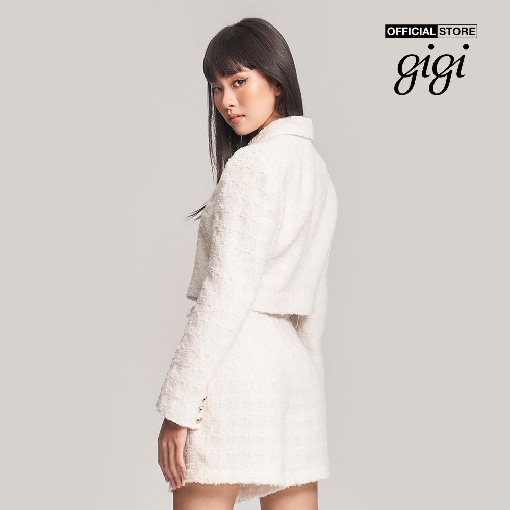 GIGI - Áo blazer nữ tay dài phom croptop trẻ trung G1403O222618
