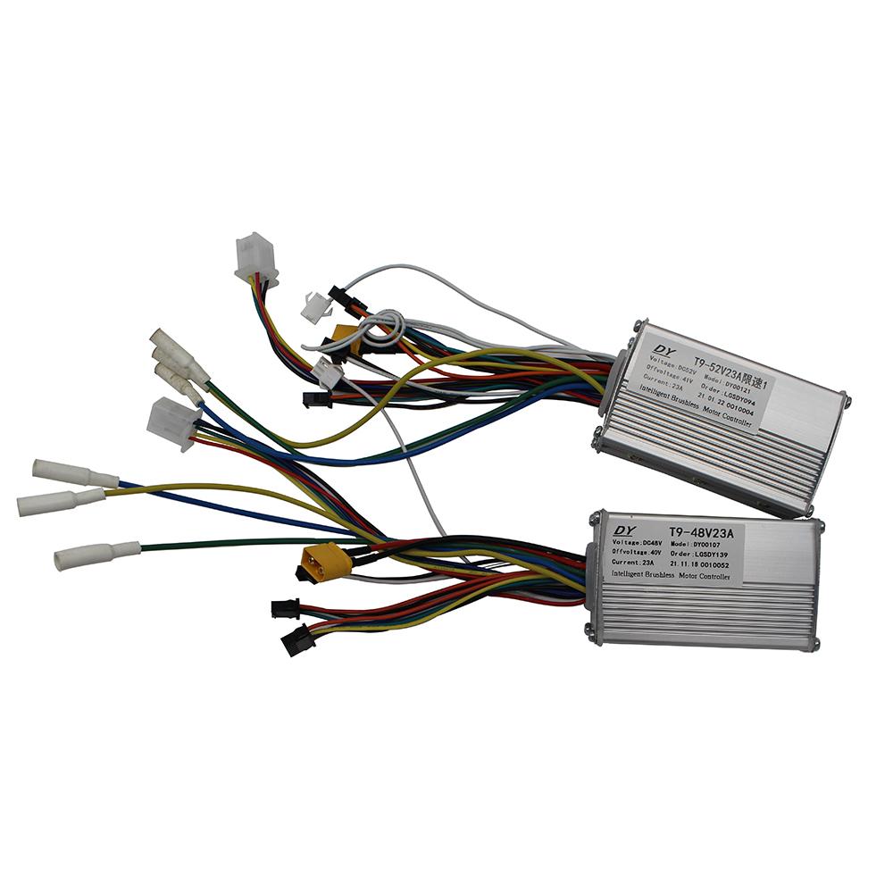 Zero 9 Máy điện điện 48V 52V 23AH Bộ điều khiển DC không chổi than QS-S4 Bộ điều khiển giới hạn tốc độ chuyển đổi điều khiển tốc độ Color: LED