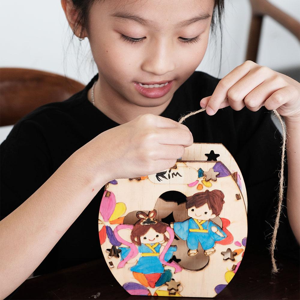 Lồng Đèn Sáng Tạo - Hằng &amp; Cuội Tung Tăng - Giftbrand GB09