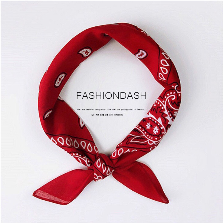 Khăn bandana khăn turban cotton đa năng size 55cm