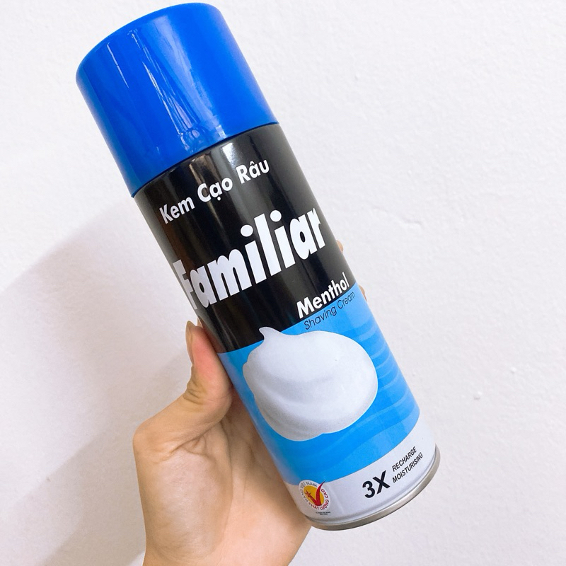 Bọt cạo râu Figaro giúp làm mềm râu tránh đau rát Italy 400ml