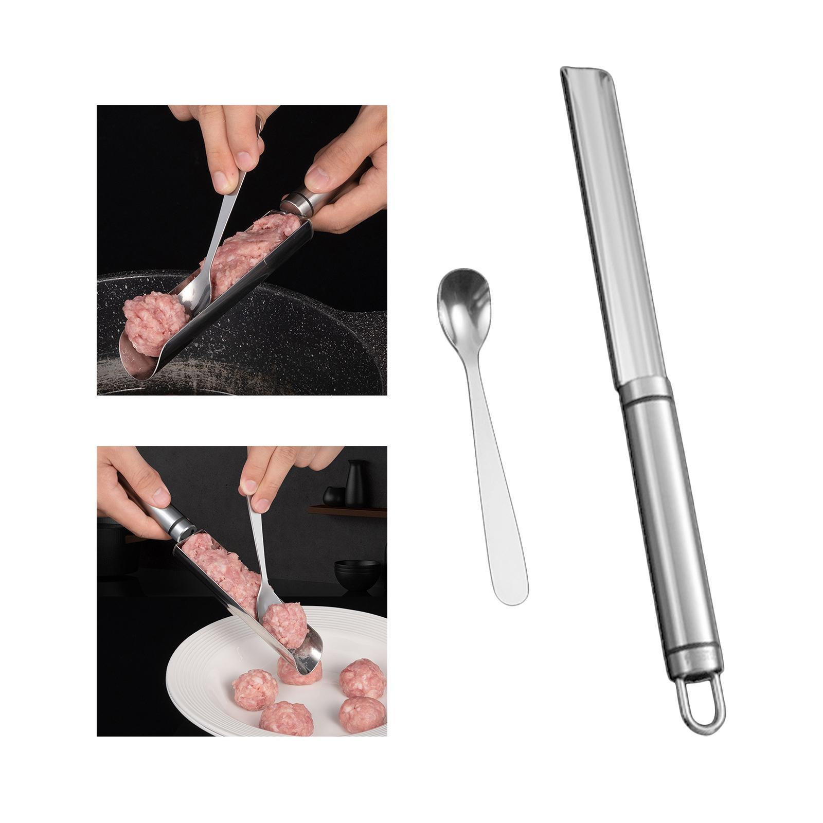 Meatball Maker Kitchen Tool Sliding for Burger Fish Ball Beef Meat Ball