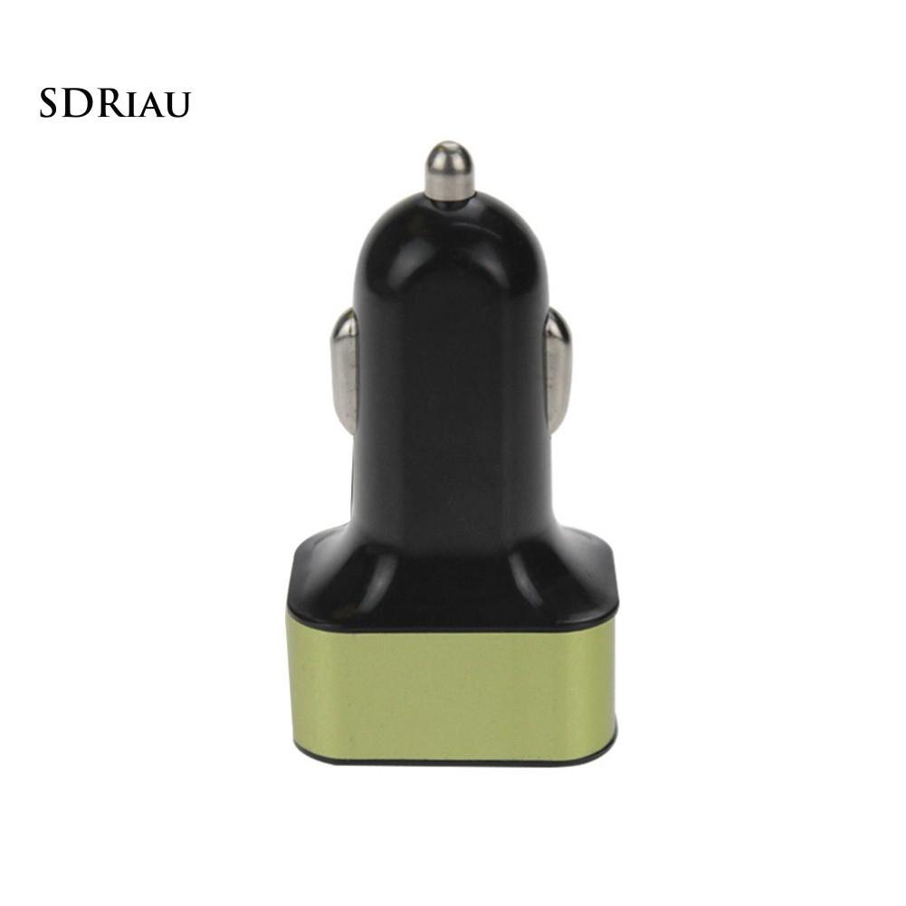 Ổ cắm sạc 3 cổng USB cho xe hơi 2.1A 2.0A 1.1A thiết kế cao cấp