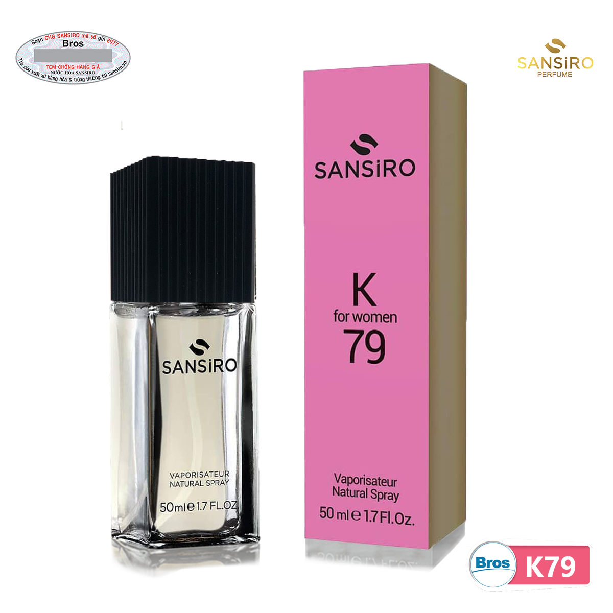 K79 - Nước hoa Sansiro 50ml cho nữ