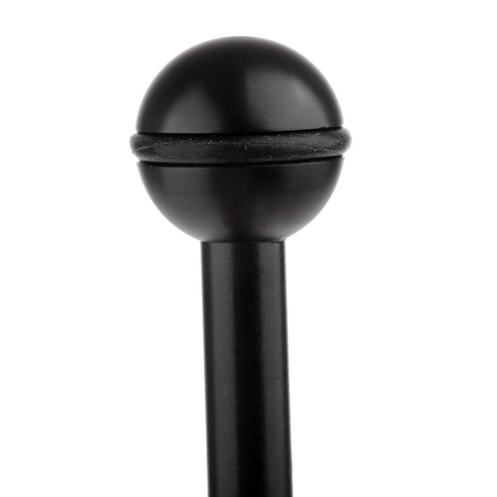 2 Pieces Durable Aluminum Alloy 6 inch Dual Ball Arm Adapter for Underwater Scuba Diving Diver Photography Camera Light