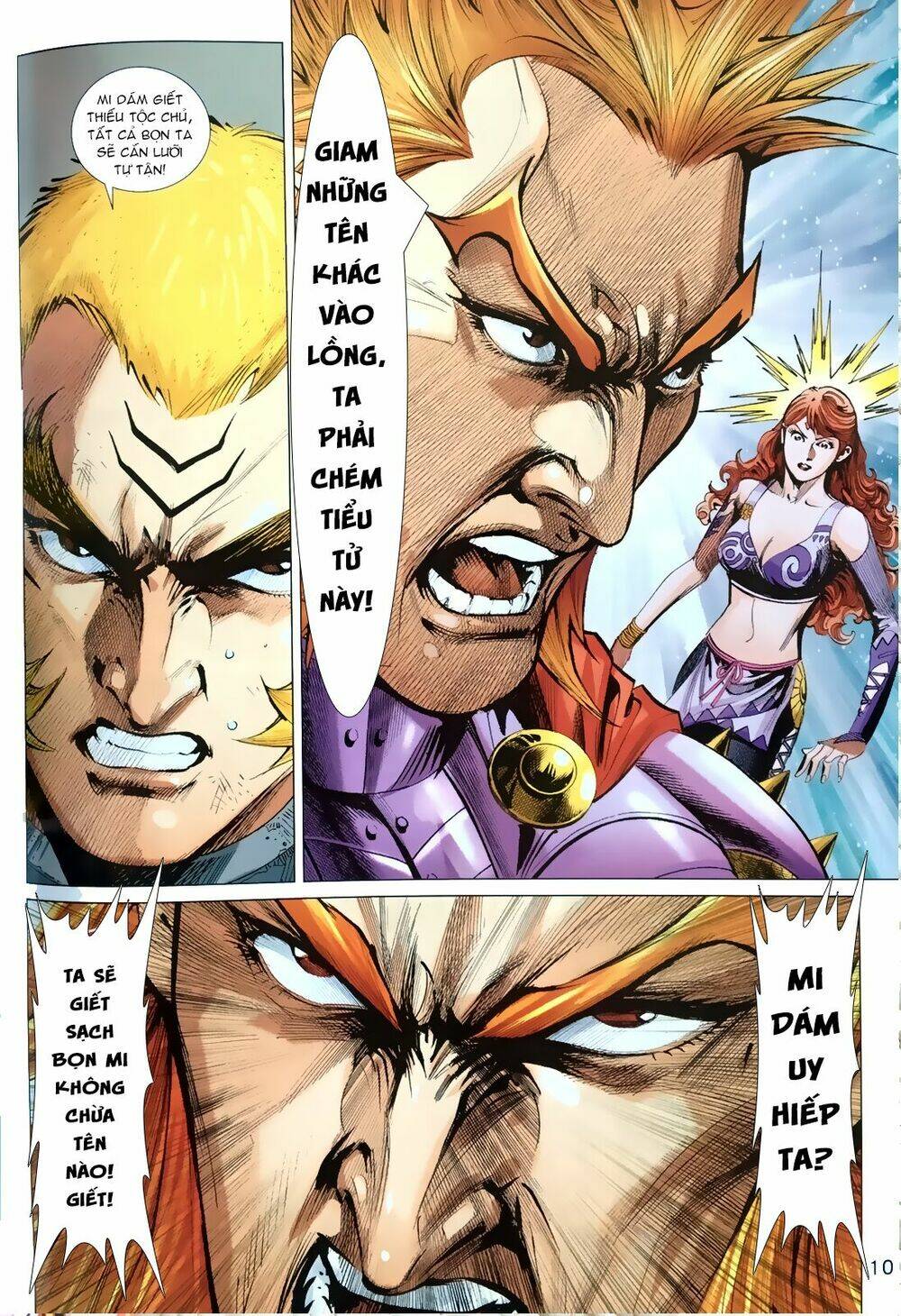 xuân thu mãnh sĩ chapter 9 8