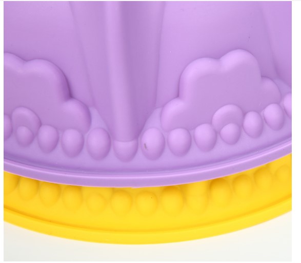Khuôn Silicon Rau Câu Làm Bánh Bundt 25cm