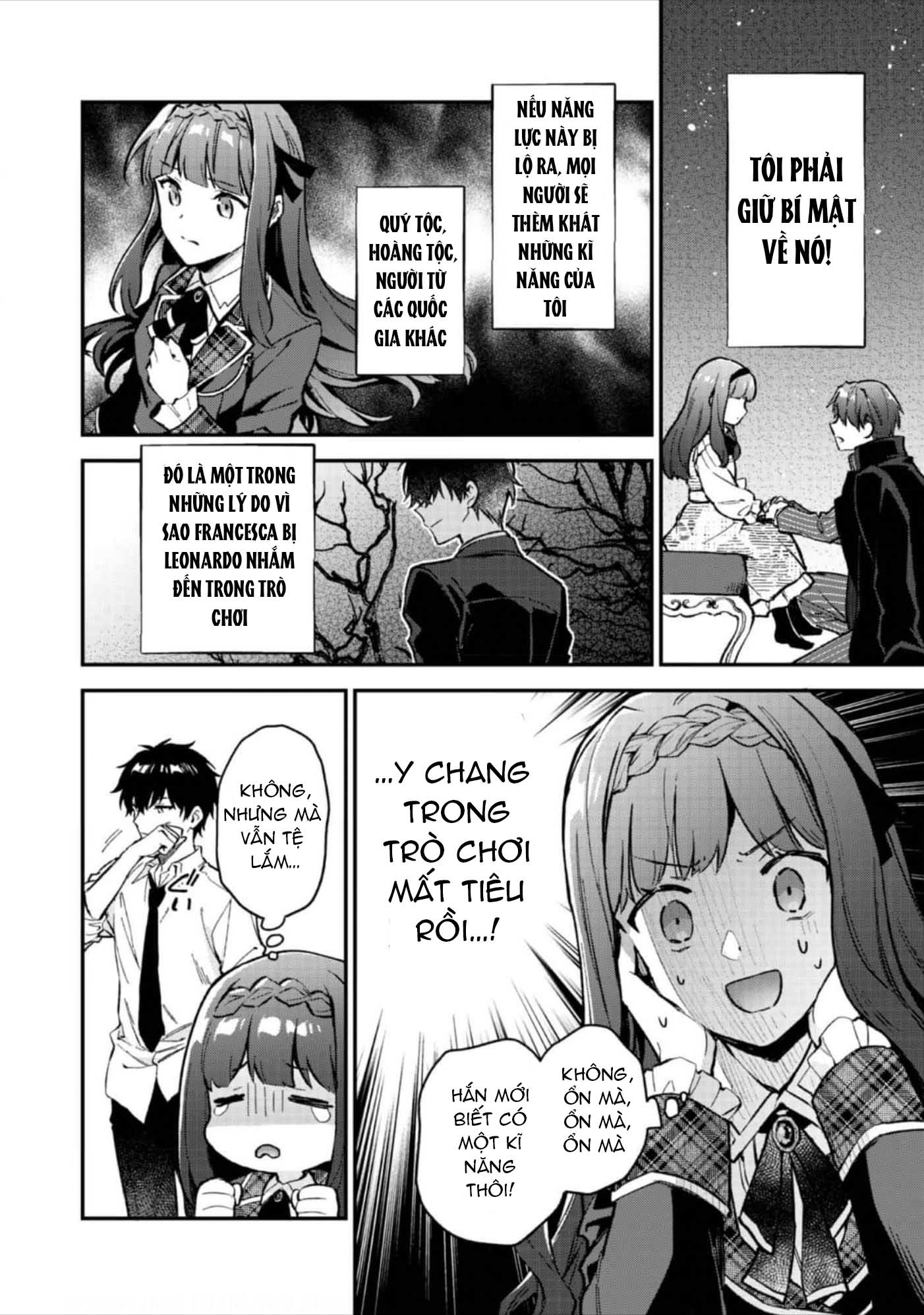 Cháu Gái Cưng Của Mafia, Sau Khi Chuyển Sinh Lại Trở Thành Đại Tiểu Thư Xã Hội Đen Trong Game Otome chapter 5.1 - Trang 9