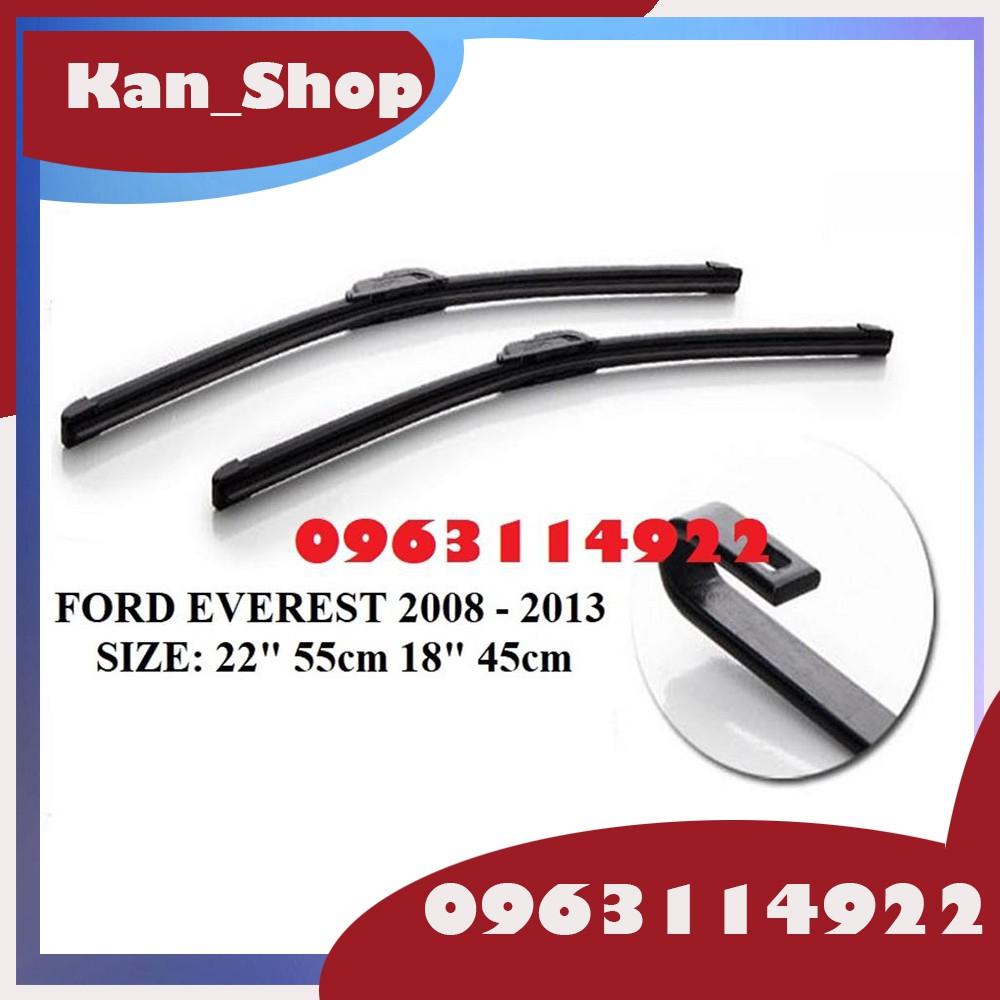 Cần Gạt Mưa Silicone Dành Cho Xe FORD: EVEREST, ECOSPORT, ESCAPE, EVEREST, FIESTA, FOCUS, MONDEO, RANGER, TRANSIT