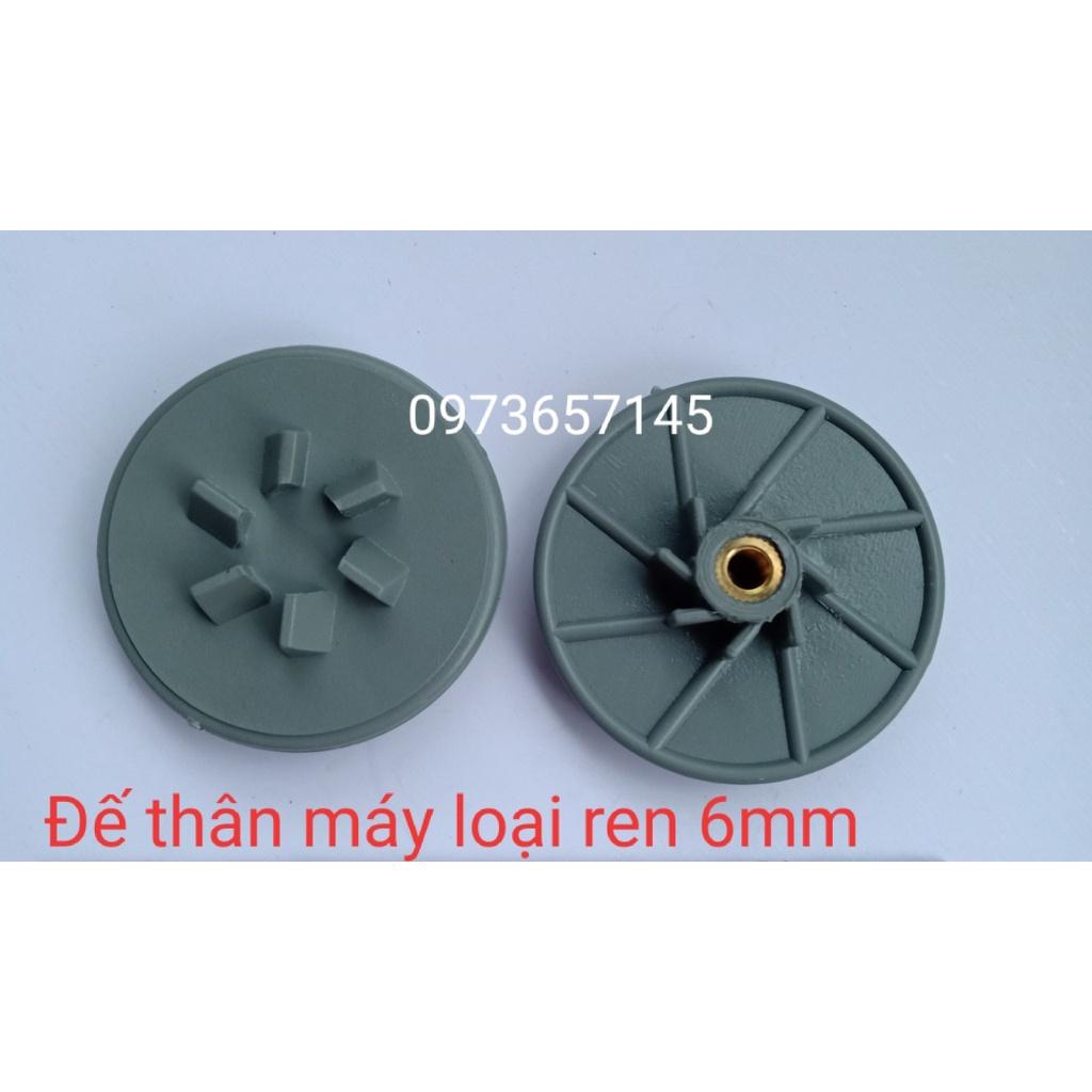 Bộ vấu - Nhông chuyển động - Bánh răng máy xay sinh tố Tiger loại ren 6li