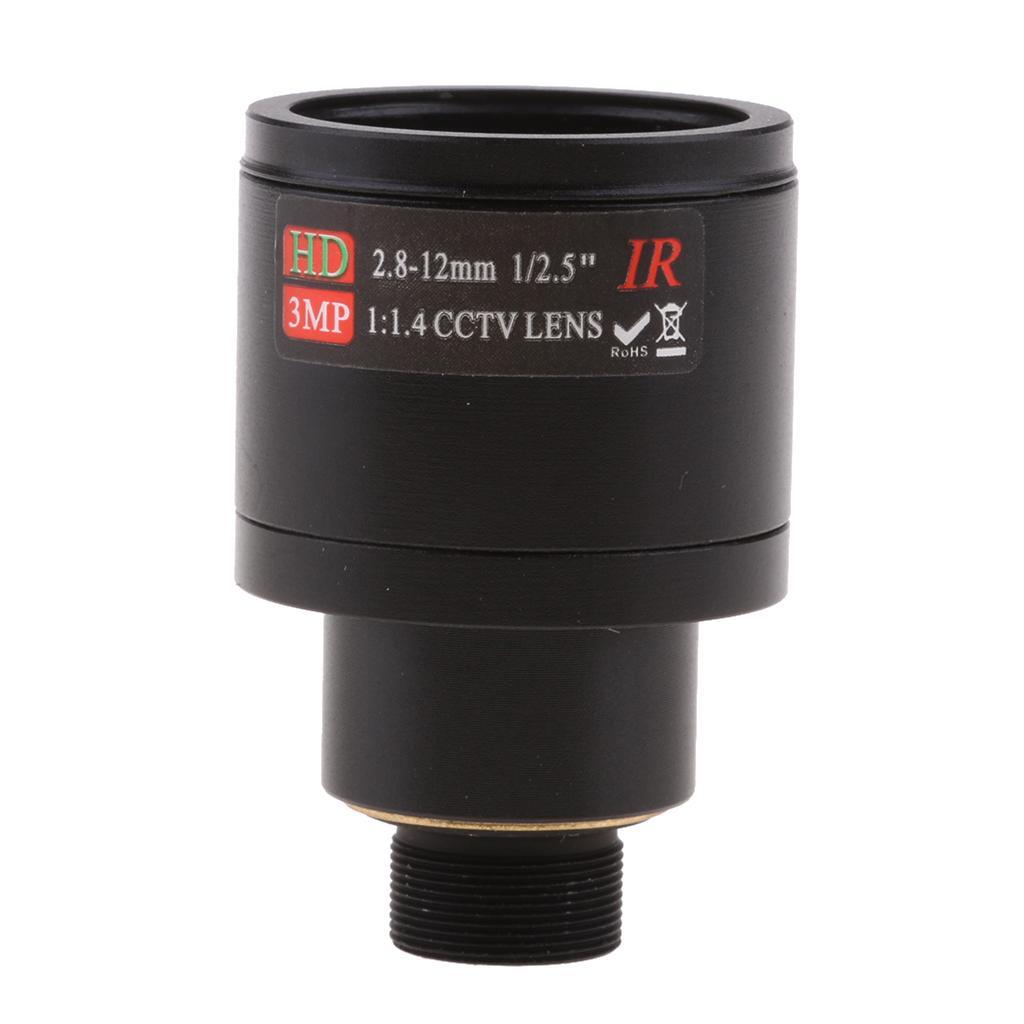 2.8-12mm 1/2.5" IR 4  Video Vari-focal  Lens for