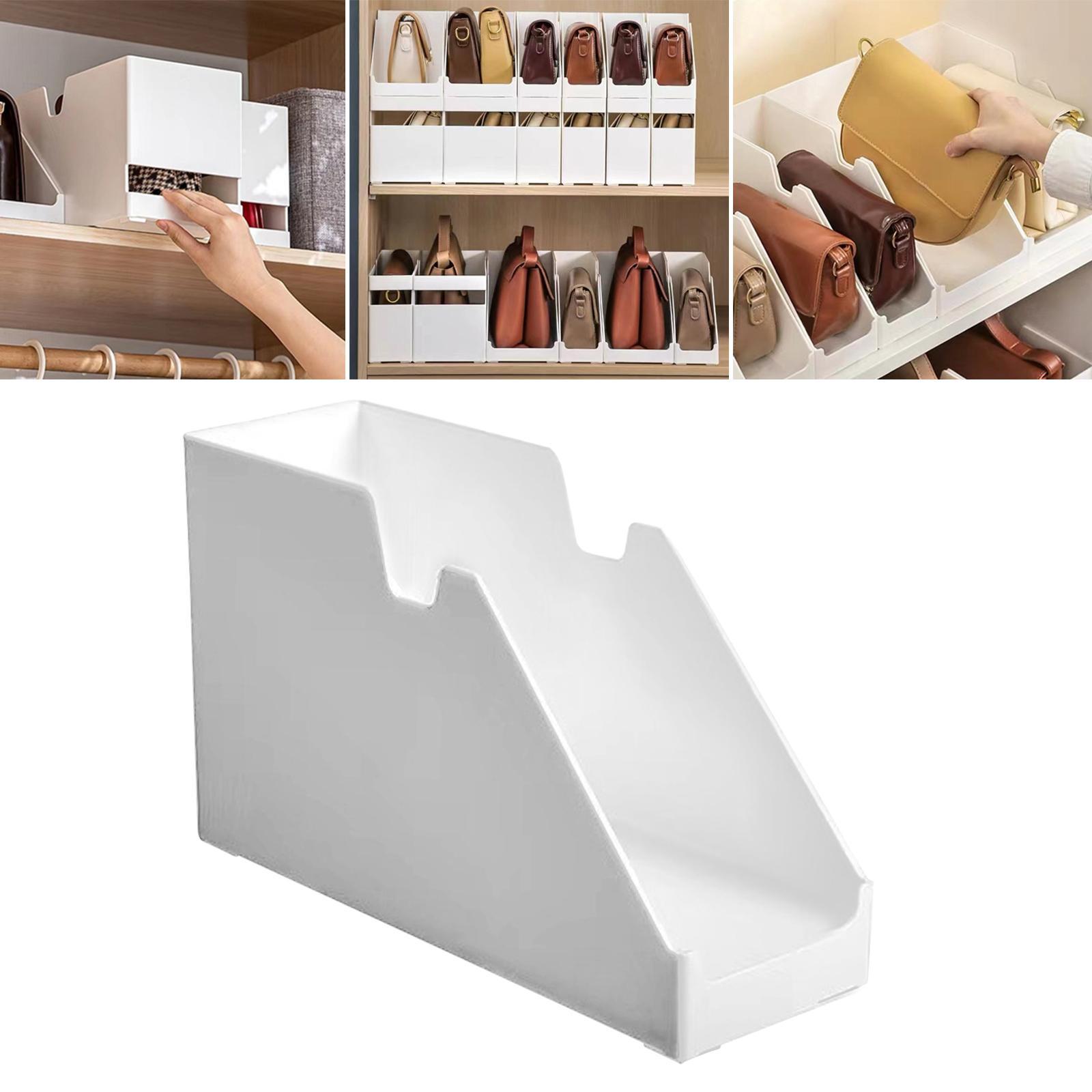 Handbag Organizers Shelf Stand Shelves Bedroom Separators Organization White