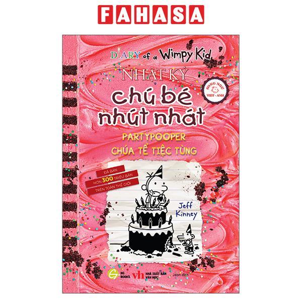 Sách - Diary Of A Wimpy Kid - Nhật Ký Chú Bé Nhút Nhát - Tập 20 - Chúa Tể Tiệc Tùng - Partypooper (Song Ngữ Việt-Anh) - ảnh 2