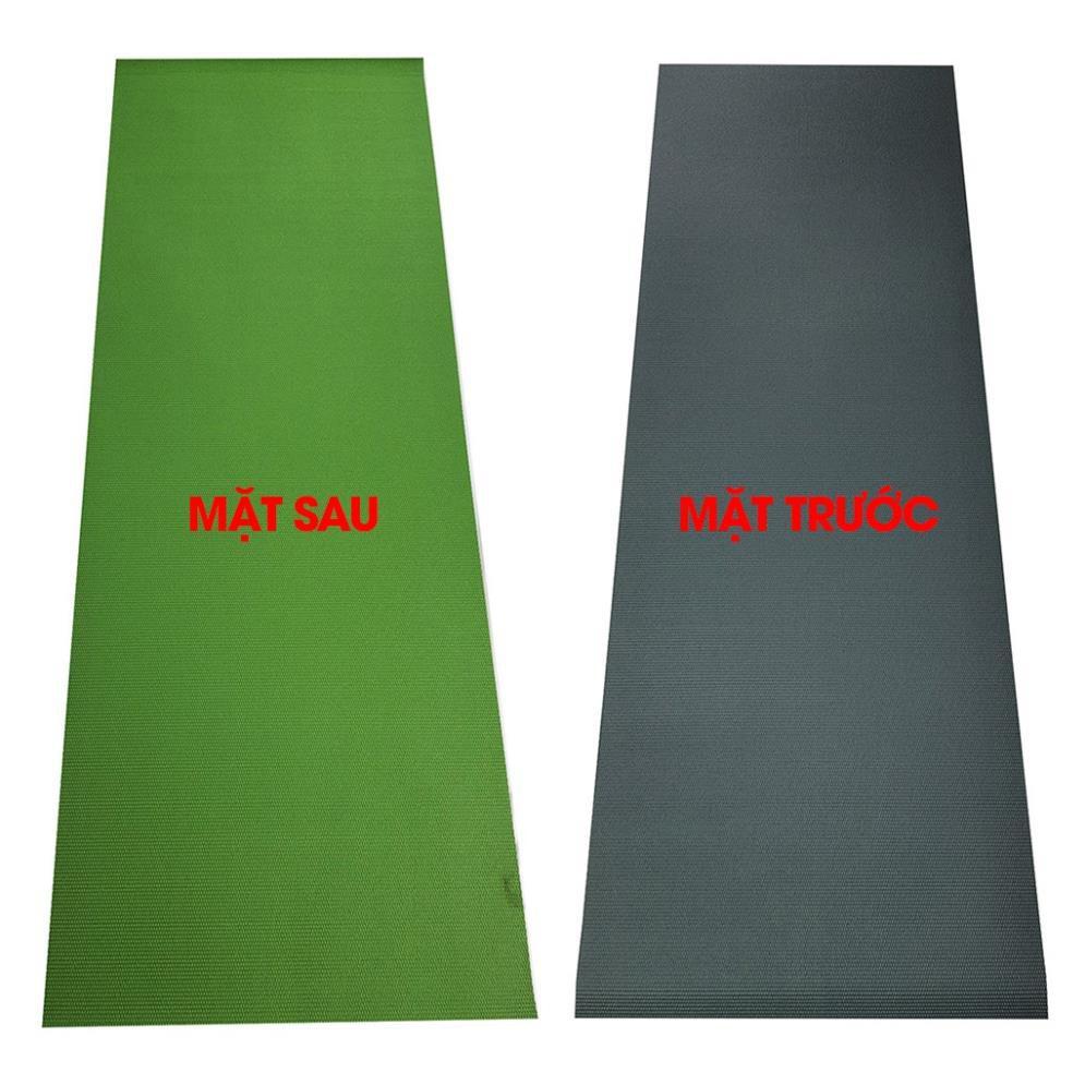 TẶNG TÚI ĐỰNG CAO CẤP Thảm Tập Yoga Loại 1 Dày 6mm Mặt Thảm 2 Màu Hàng VNXK Siêu Dày, Siêu Êm,Siêu Đẹp