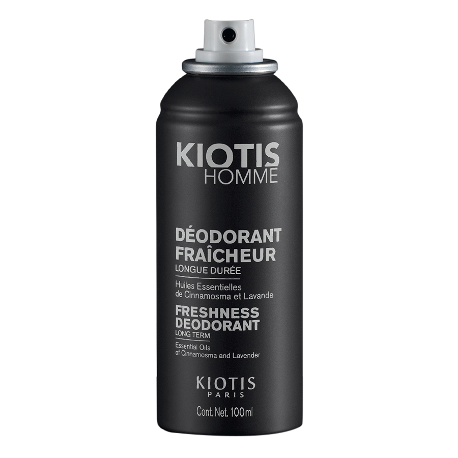 Xịt Khử Mùi Cho Nam Giới Deodorant Fraicheur Longue Duree Kiotis (100ml)