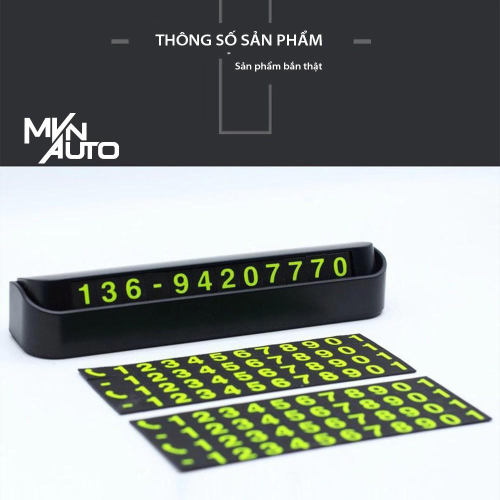 Bảng Số Điện Thoại Ô Tô - Bảng Ghi Số Điện Thoại Khi Đỗ Xe Gắn Taplo