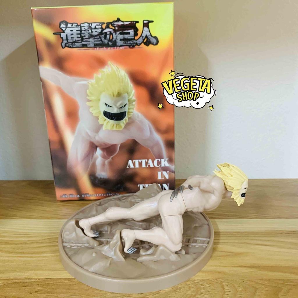 Mô hình Attack On Titan - Titan hàm sắt Jaw titan - Ymir Porco Marcel Galliard - Đại chiến Titan - Fullbox - 7,5x15cm