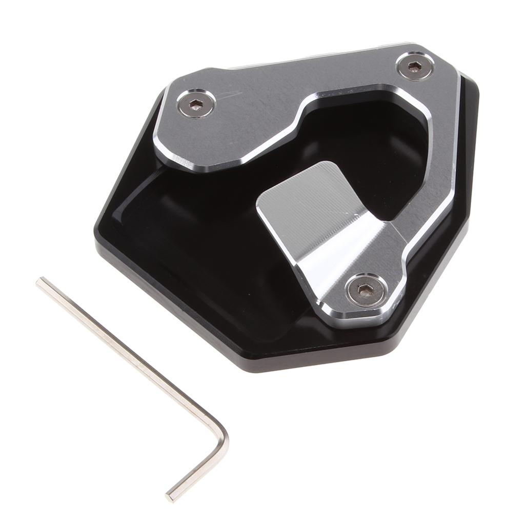 Motorcycle CNC Side Stand Kickstand Enlarge Plate Pad For 2016-2018 Honda CRF 1000L Africa Twin