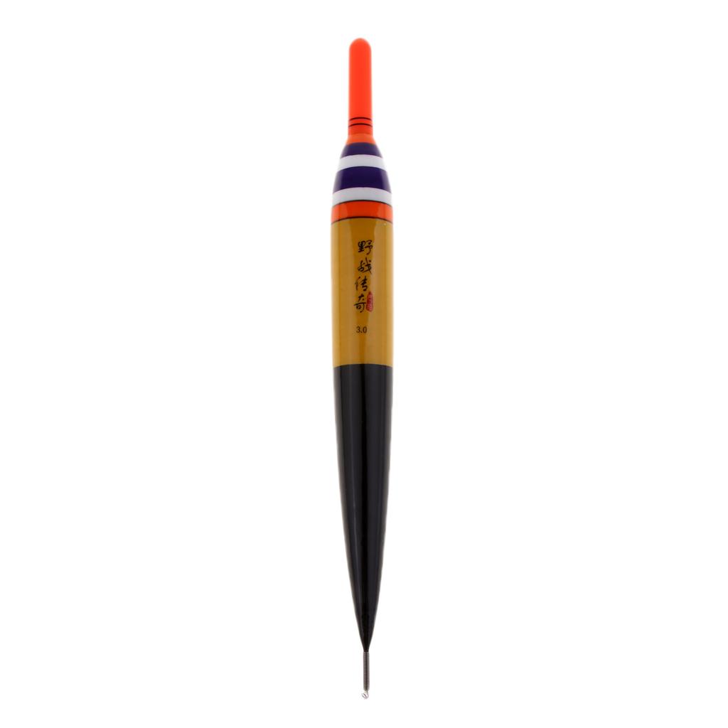 Fishing Floats Wood Professional LED Electronic Fishing Float Rock Saltwater Luminous Fishing Buoy Bobber Night Fishing Baits Red