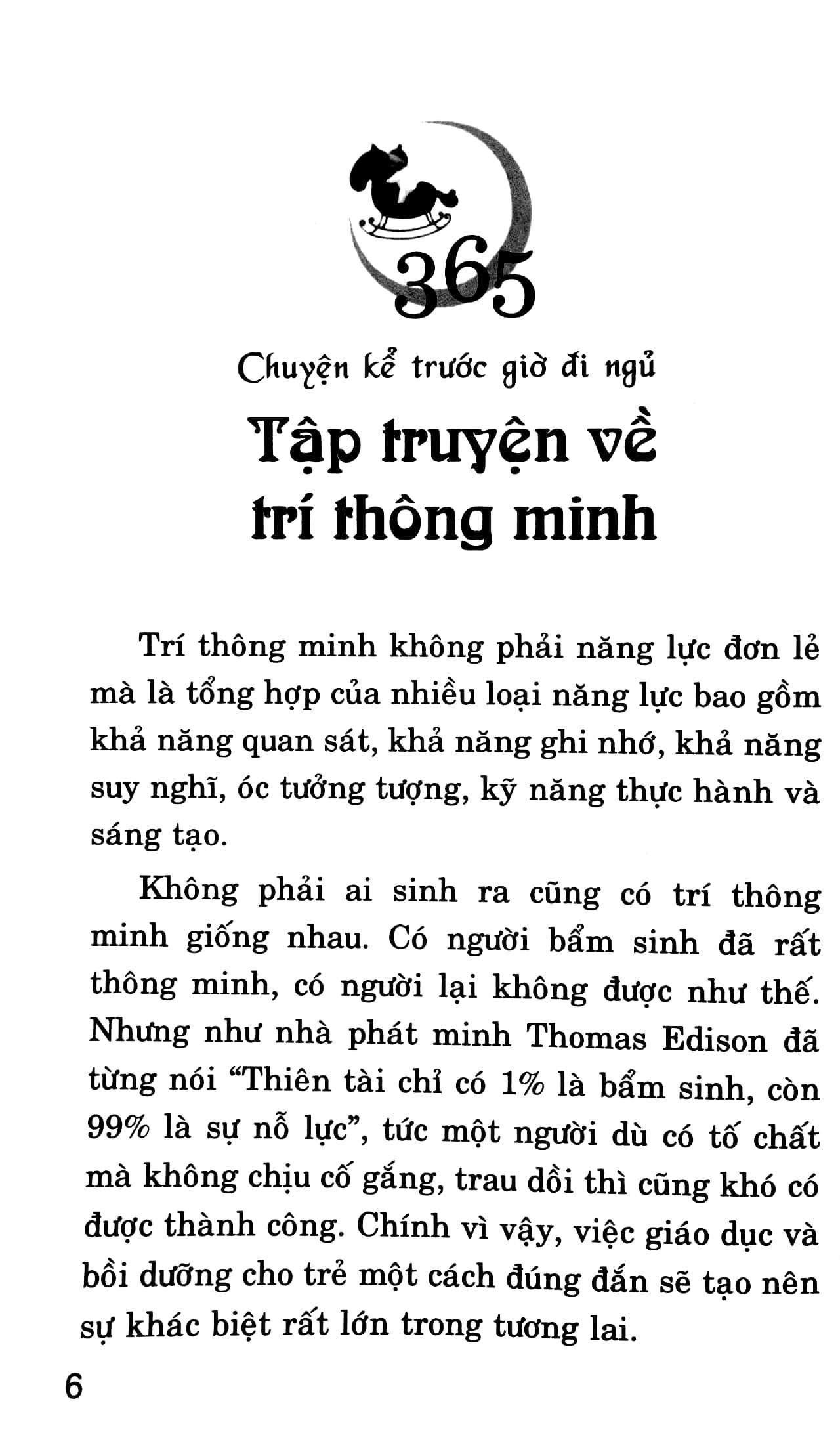 365 Chuyện Kể Trước Giờ Đi Ngủ - Những Câu Chuyện Phát Triển Chỉ Số Thông Minh IQ 2