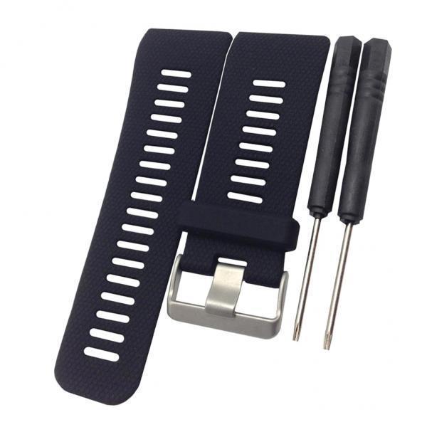 2x Silicone   Strap with Metal Buckle for   Smart Watch