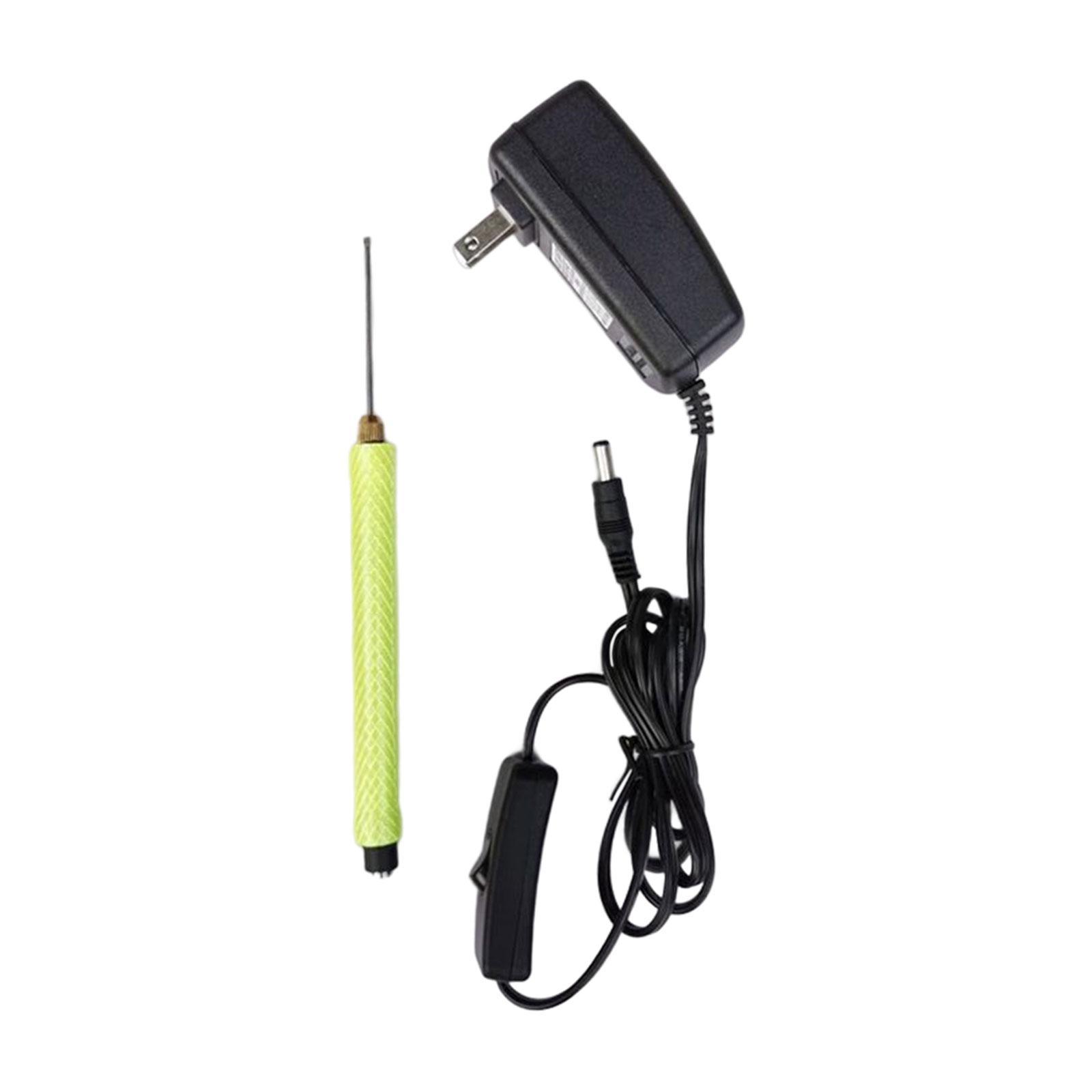 Foam Cutter  Adapter US Adapter Comfortable Craft Ergonomic Handle Non Slip Power Switch Hot Wire Foam Cutter for Foam Pearl Cotton