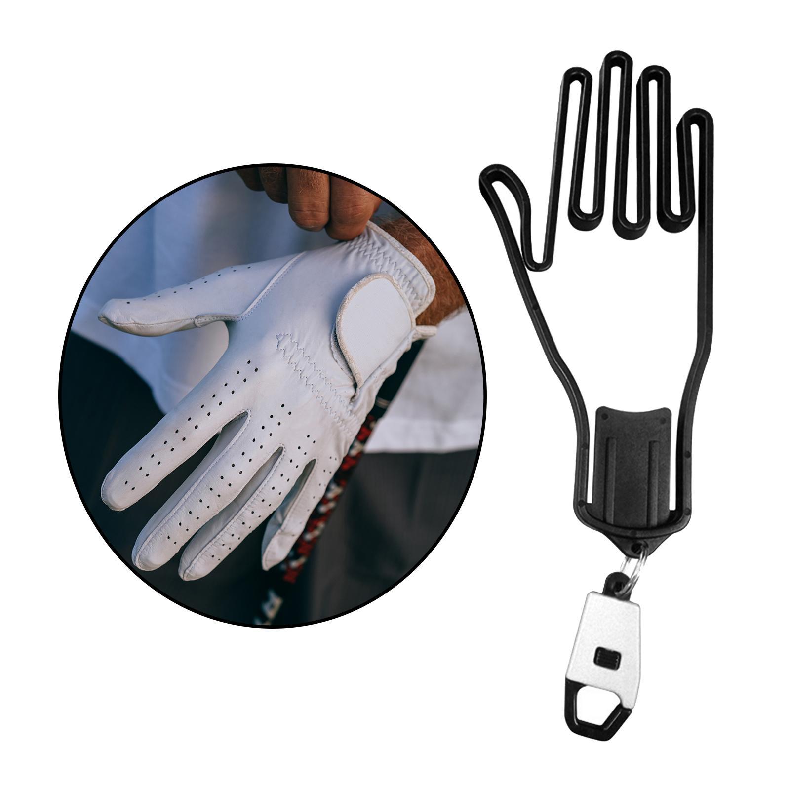 1 Piece Golf Glove Holder Durable Outdoor Sport Golfer Accessory Plastic Hanger Keeper