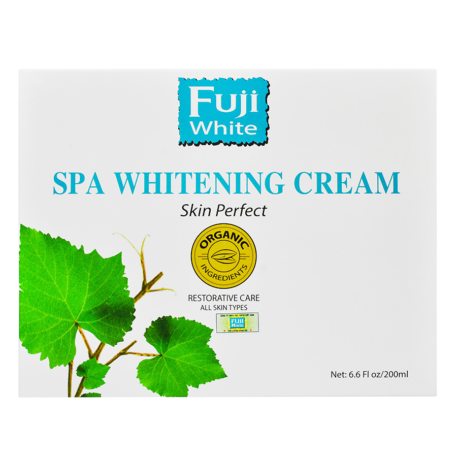Kem Tắm Trắng Da Fuji White Spa Whitening Cream (200ml)