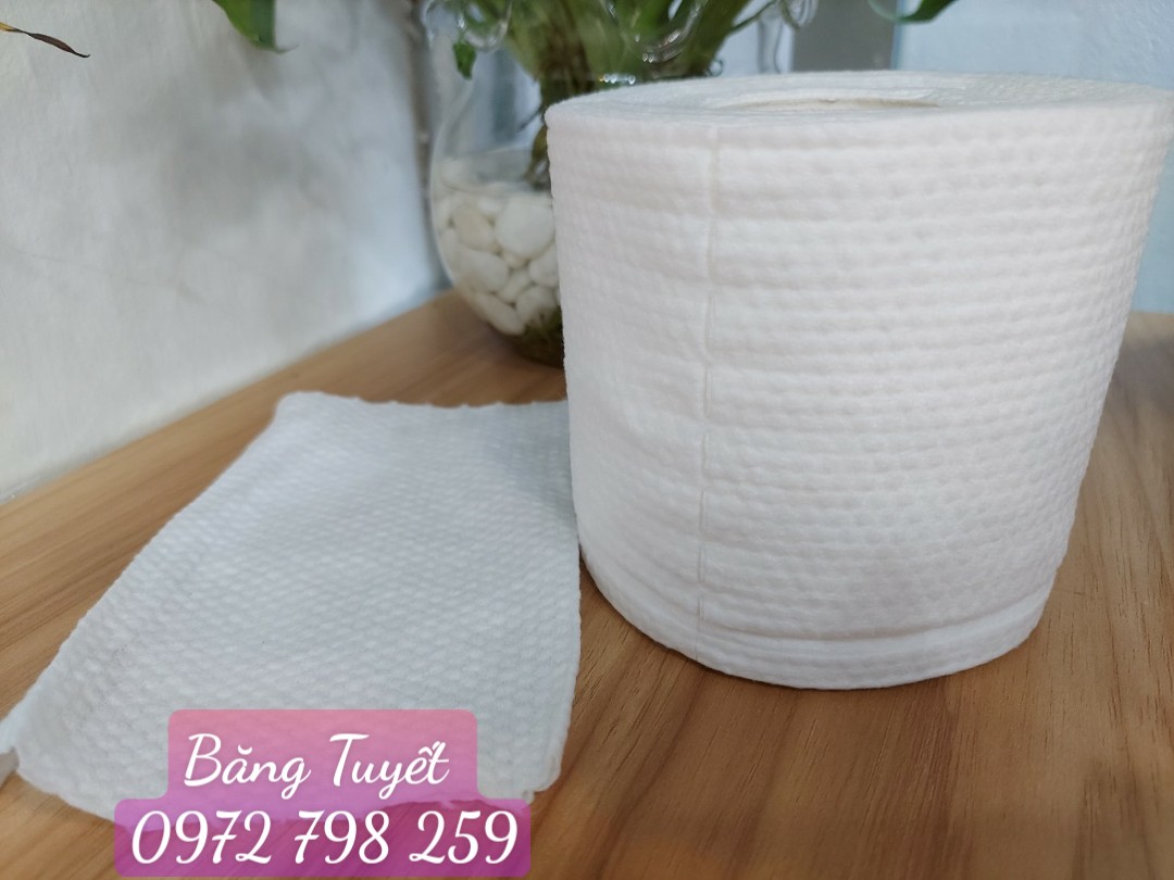 Khăn lau mặt khô cao cấp Animerry, khăn giâý lau da năng ,khăn tẩy trang từ Cotton