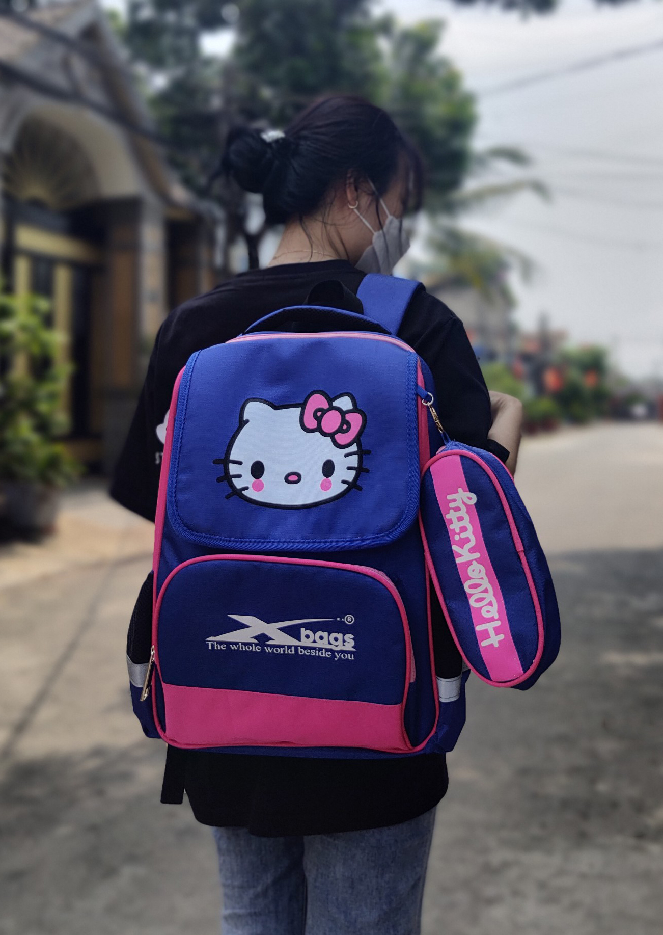 Ba lô học sinh tiểu học nữ Xbags Pretty Xb 3018