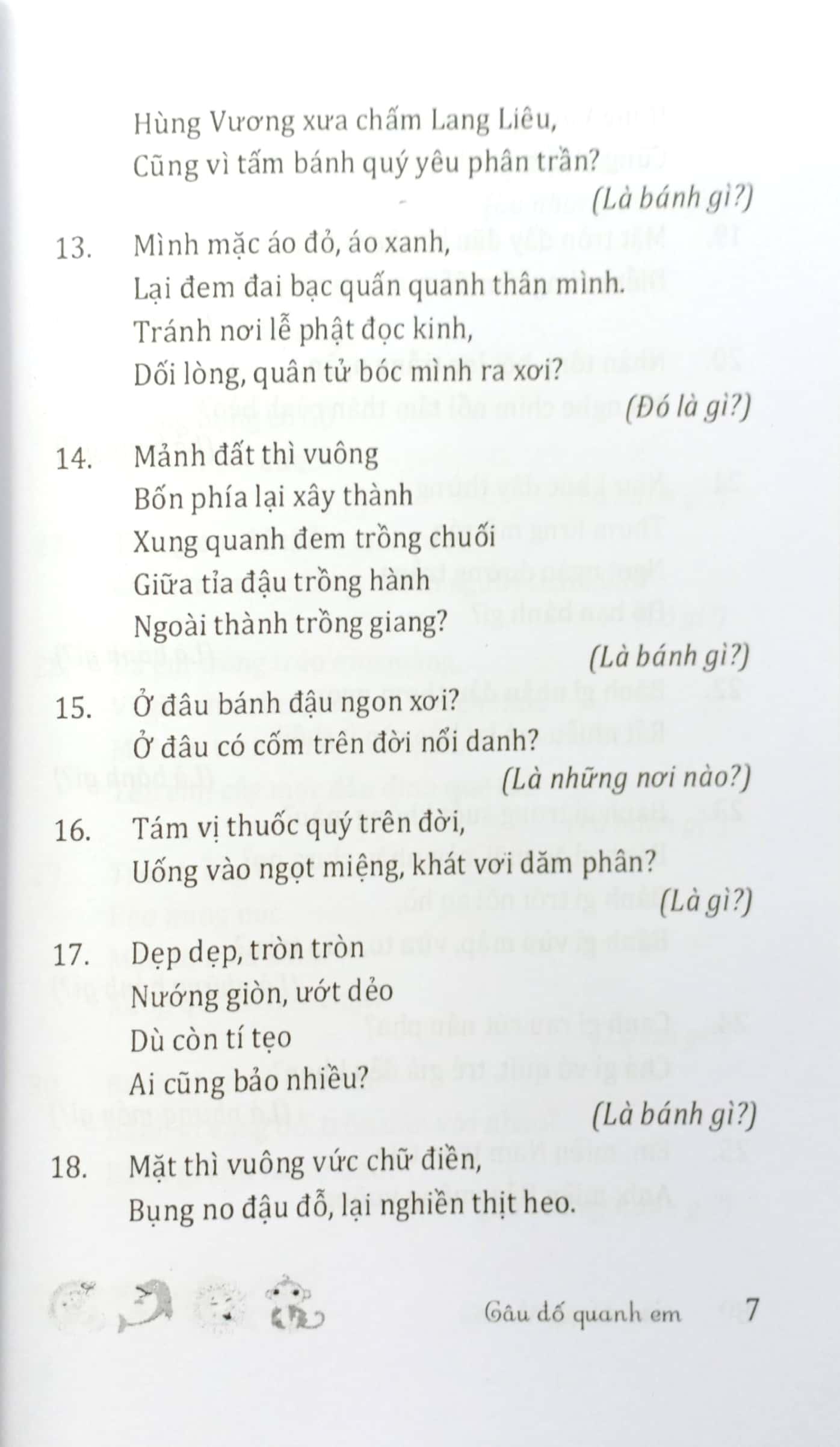 Câu Đố Quanh Em