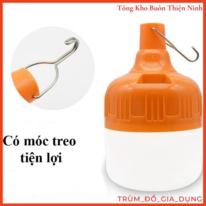 BÓNG ĐÈN LED TÍCH ĐIỆN - ĐÈN SẠC KHÔNG DÂY CÓ MÓC TREO LOẠI 40W / 80W /100W Trùm_Đồ_Gia_Dụng