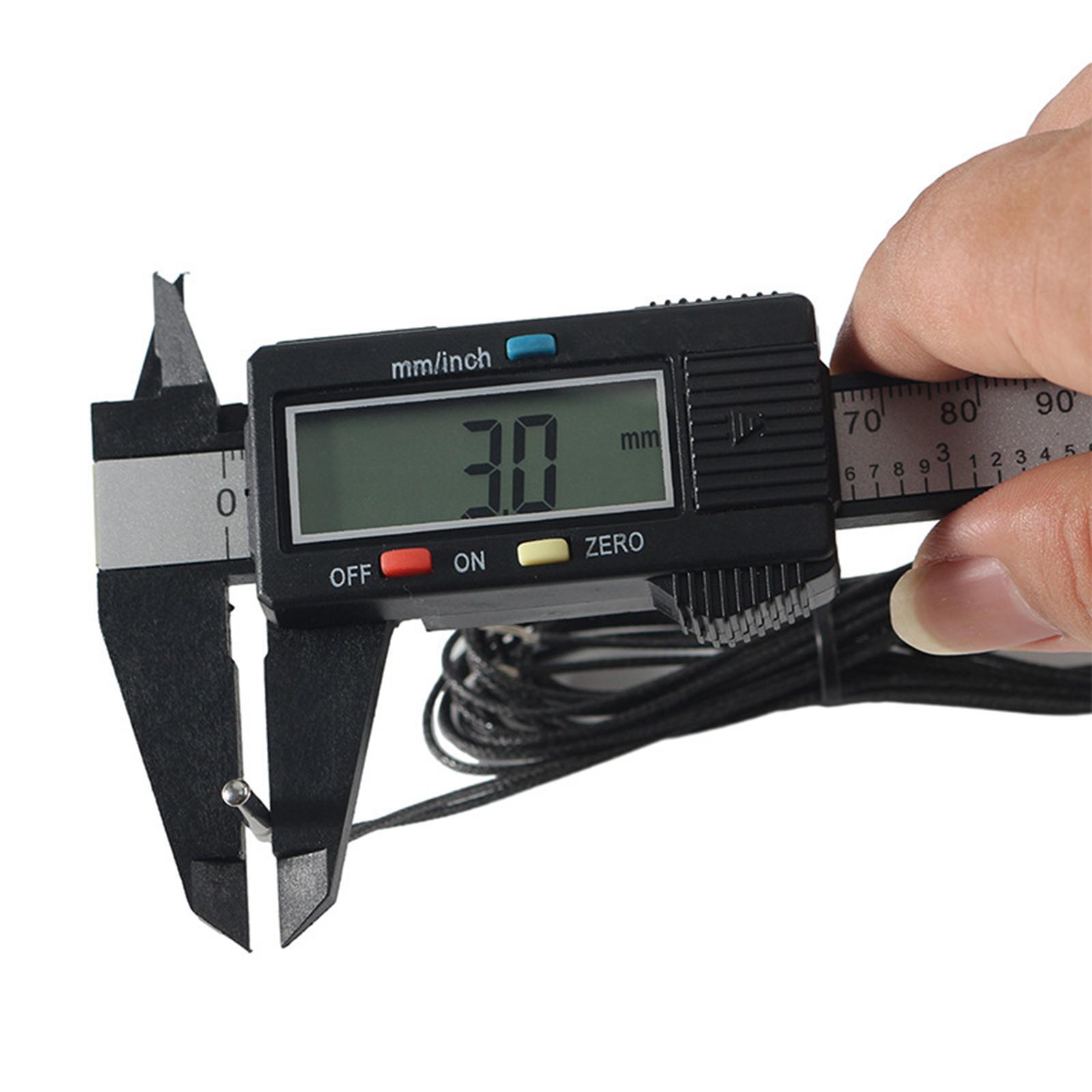 PT1000 Temperature Sensor Probe, 3D Printer Parts Replace Parts, 1.5M Cable High Performance to 500°C Thermal Sensor 3mmx15mm