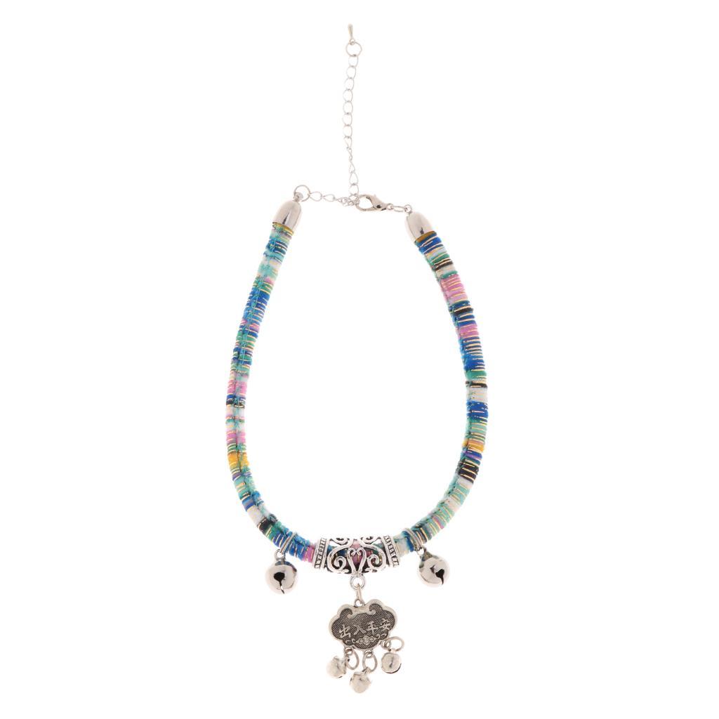 Ethnic Style Handmade Pet Cat Dog Collar with Long Life Lock Collar