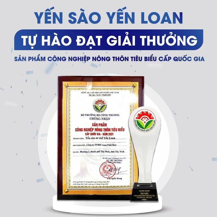 Hộp Yến Chưng Sẵn Yến Loan Gồm 6 Hũ 5g Chưng Saffron Không chất Bảo Quản Chăm Sóc Sức Khỏe Cho Mọi Người