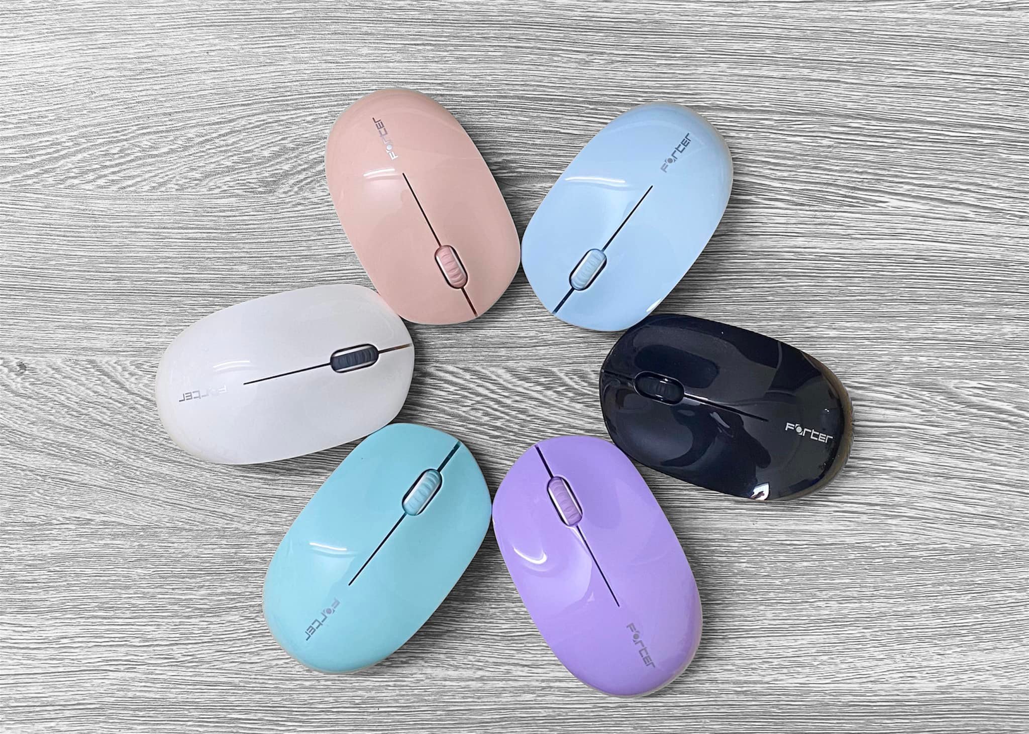 Chuột Không Dây Forter Multi color - Hàng chính Hãng
