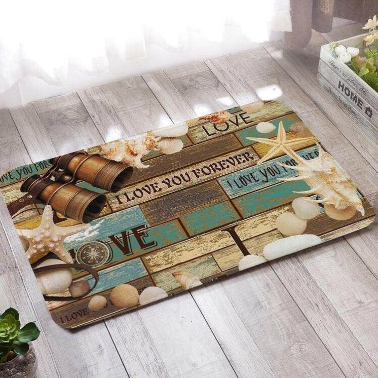 Thảm Lau Chân 3D Siêu Cute Chống Trơn Trượt 40x60cm cao cấp