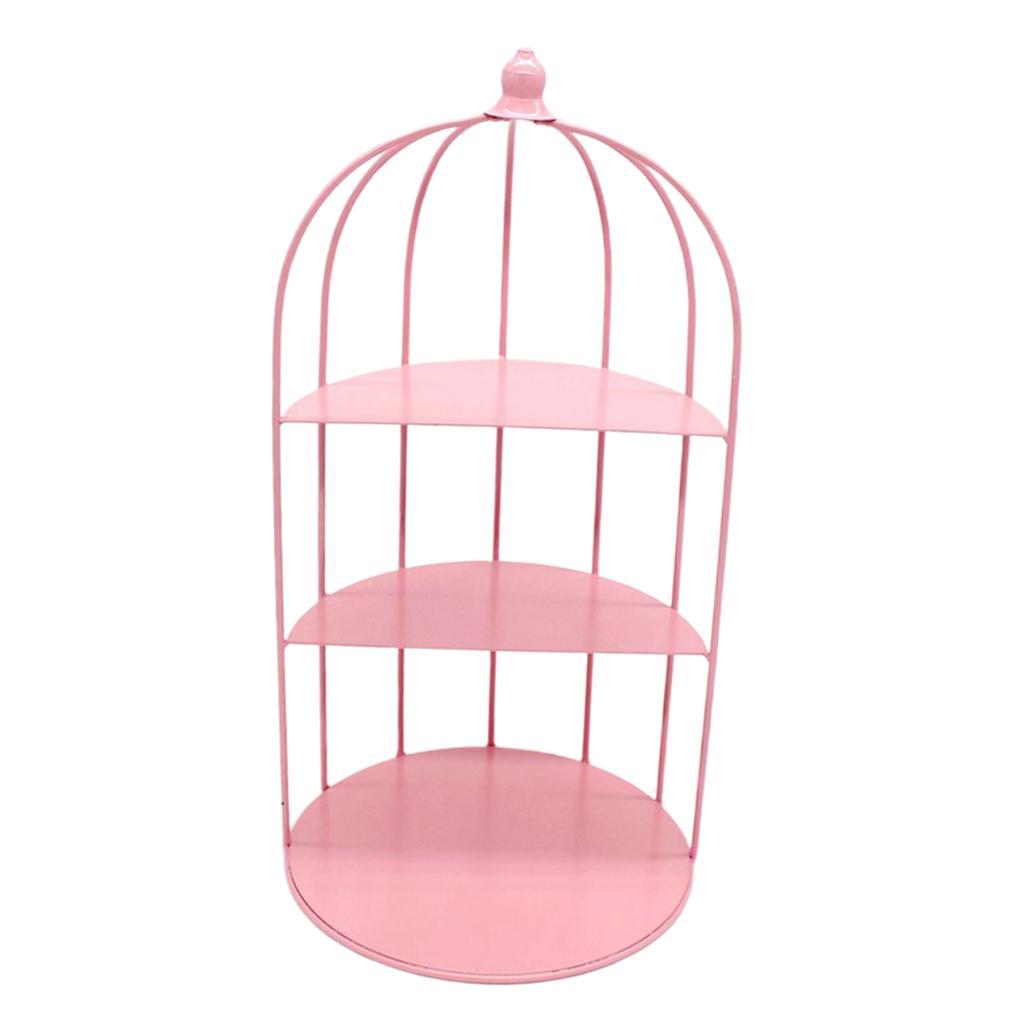 3 Tier Bird Cage Shaped Wedding Party Dessert Stands-Cupcake Stand