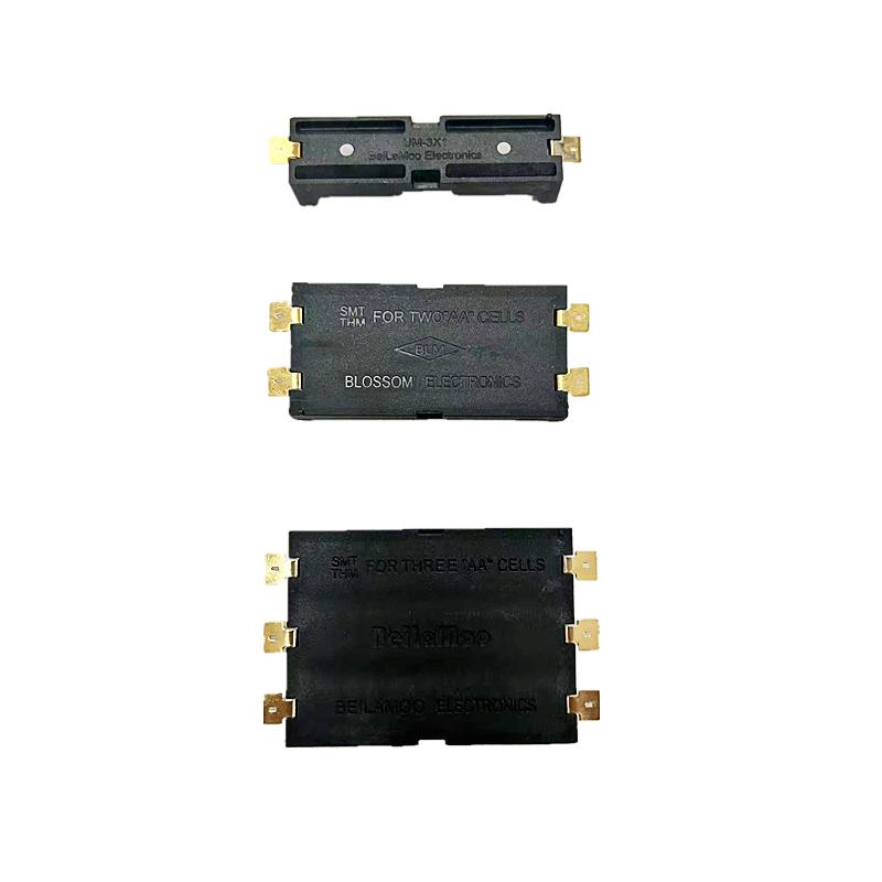 10 cái Hộp pin 1/2/3 AA chất lượng cao SMT SMD 2 Hộp giữ pin AA Hộp pin Hộp pin 14500 Màu sắc: 3AA 10 CÁI