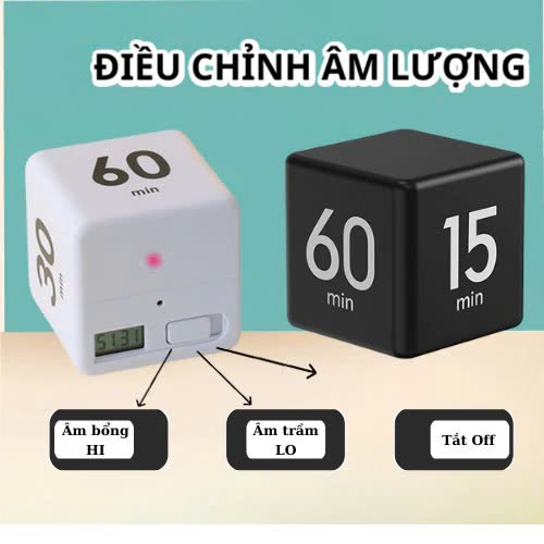 Đồng Hồ Bấm Giờ Đếm Ngược Pomodoro 5-15-25-45 Phút Hẹn Giờ Nấu Ăn Học Tập Tập Thể Dục Quản Lý Thời Gian Hiệu Quả MÀU XANH DA TRỜI