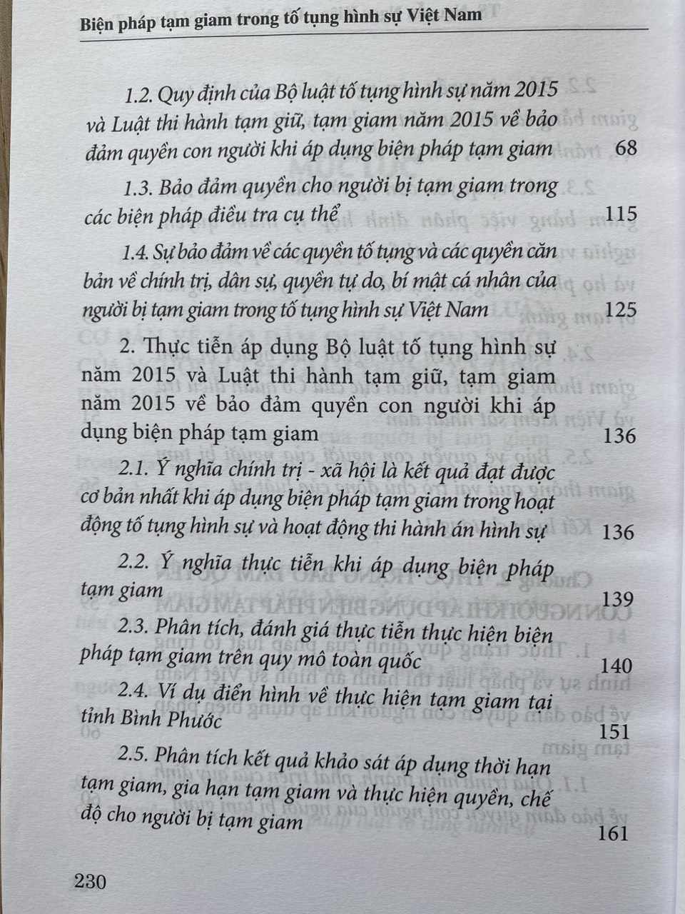 Biện Pháp Tạm Giam Trong Tố Tụng Hình Sự Việt Nam