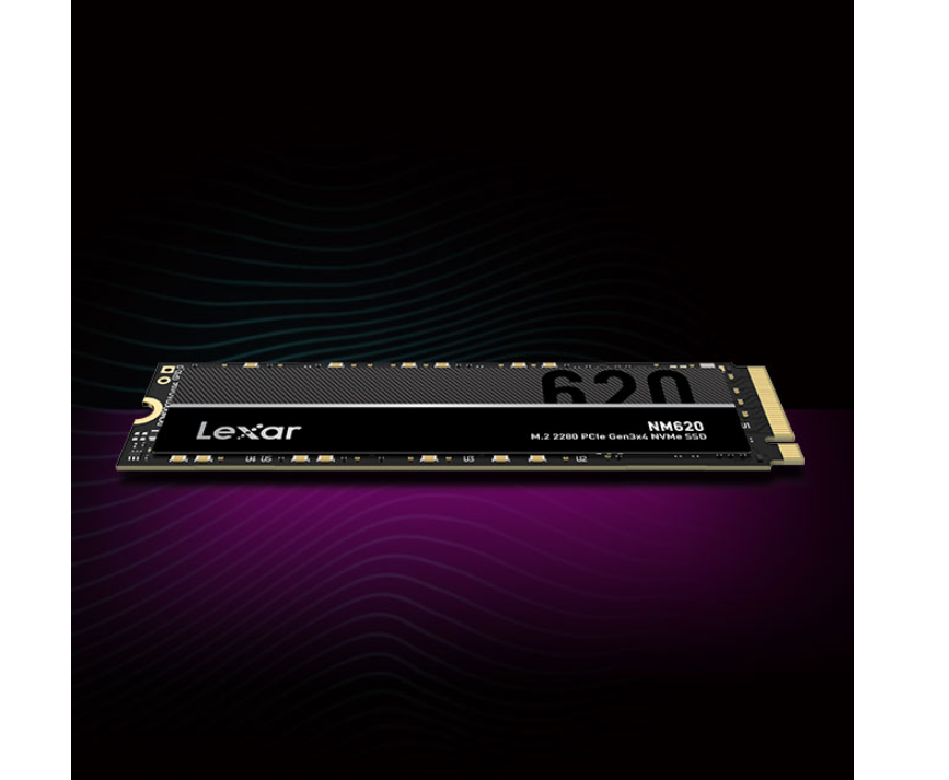 Ổ cứng SSD Lexar NM620 256GB M.2 2280 PCIe  Gen 3.0×4 (LNM620X256G-RNNNG) - Hàng Chính Hãng