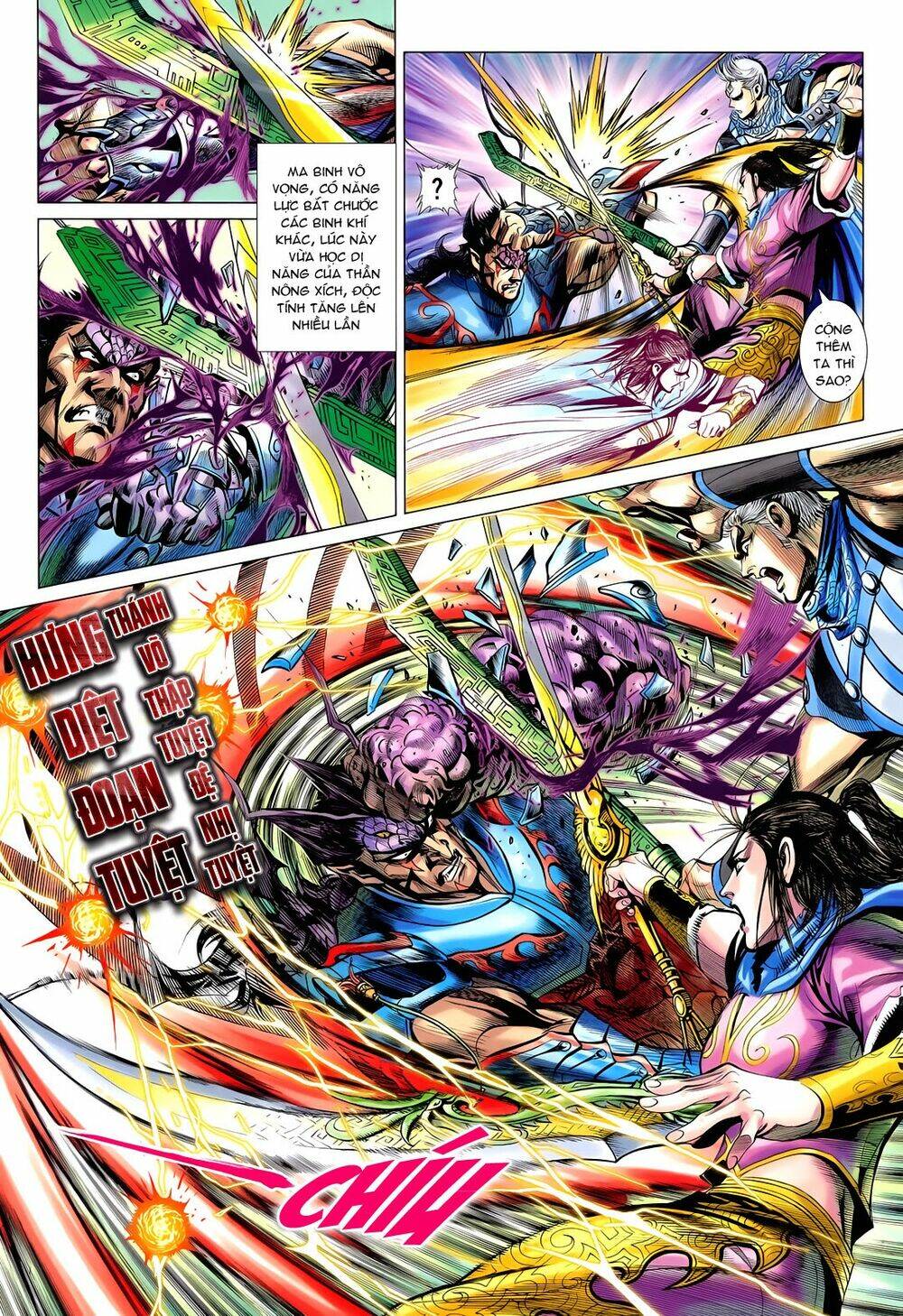 thần binh vấn thiên chapter 15 17