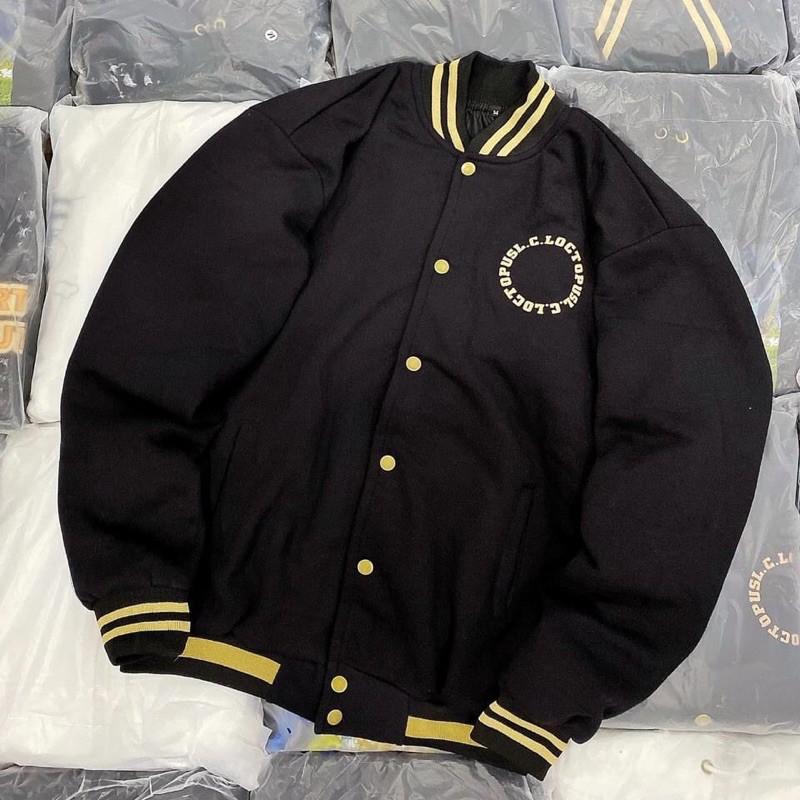 Áo Bomber Nỉ Lót Dù LOCTOP Unisex