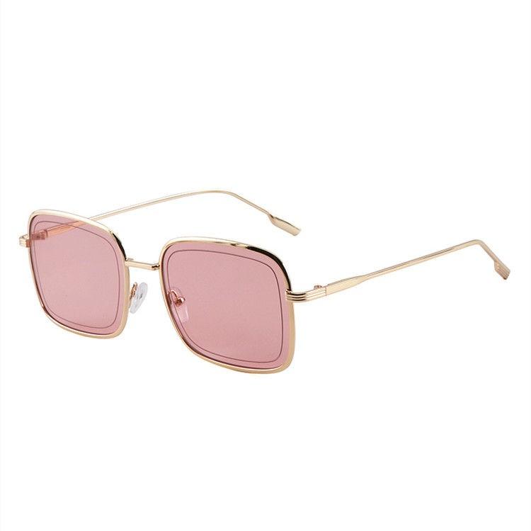 Kính mát gọng thép không gỉ hình vuông thời trang UNISEX