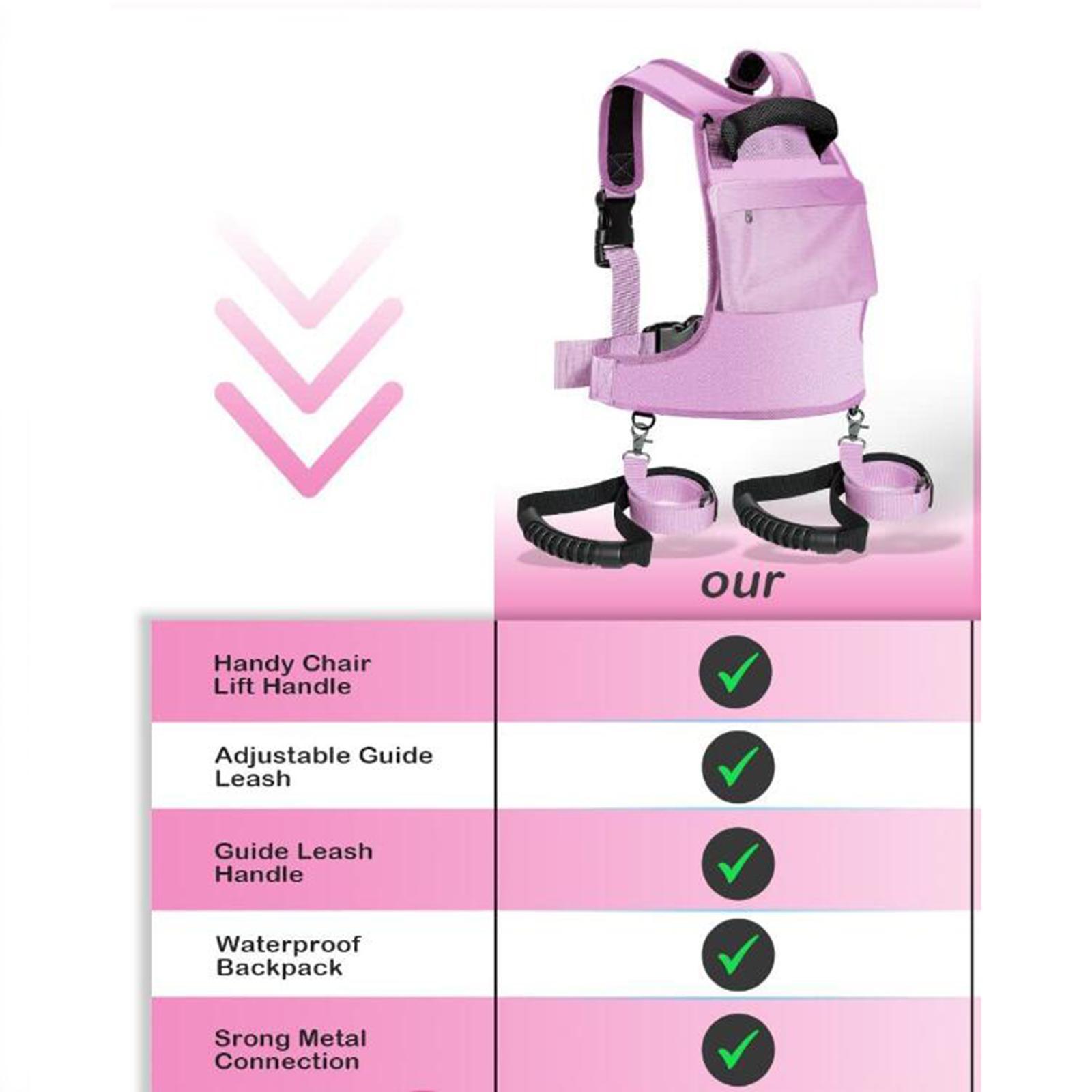 Kids Ski and Snowboard Harness Trainer Ski Halter Adjustable Shoulder Strap Ski Shoulder Harness Speed Control Boy and Girl Toddler